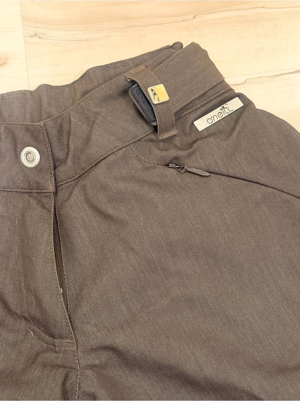 O’Neill Women’s Small Brown Explore Series Snowboard Ski Pants 10K Waterproof - Picture 4 of 6